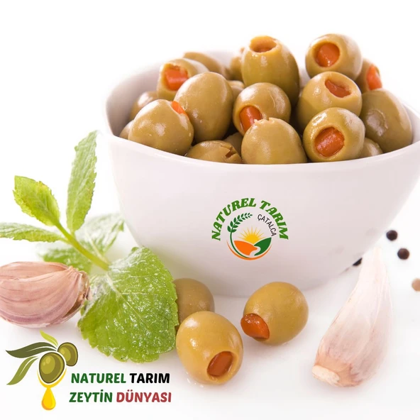 PORTAKAL DOLGULU YEŞİL ZEYTİN - 4
