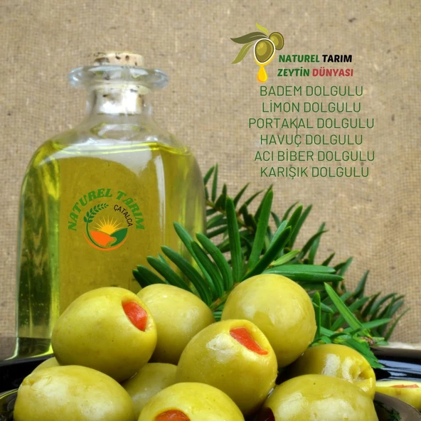 KIRMIZI PANCAR DOLGULU YEŞİL ZEYTİN - 3