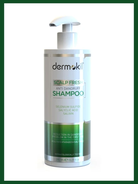 Dermokil Kepeğe Karşı Şampuan 390 ml