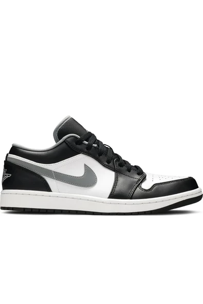 Nike Air Jordan 1 Low "black White Grey" Erkek Spor Ayakkabı - 2