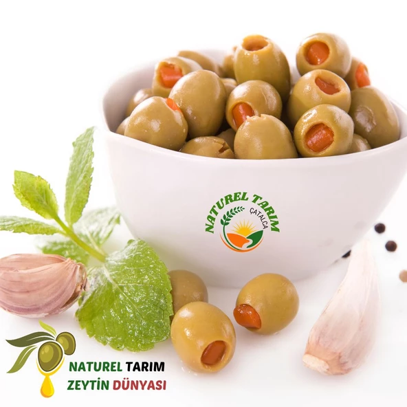 BADEM DOLGULU YEŞİL ZEYTİN - 4