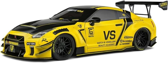Solido Nissan Skyline GT-R(R35) With LBWK Body Kit Type 2.0 1/18 Model Araba