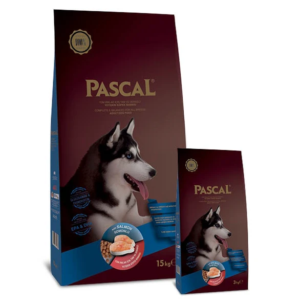 PASCAL SOMONLU KÖPEK MAMASI 15 KG - 1