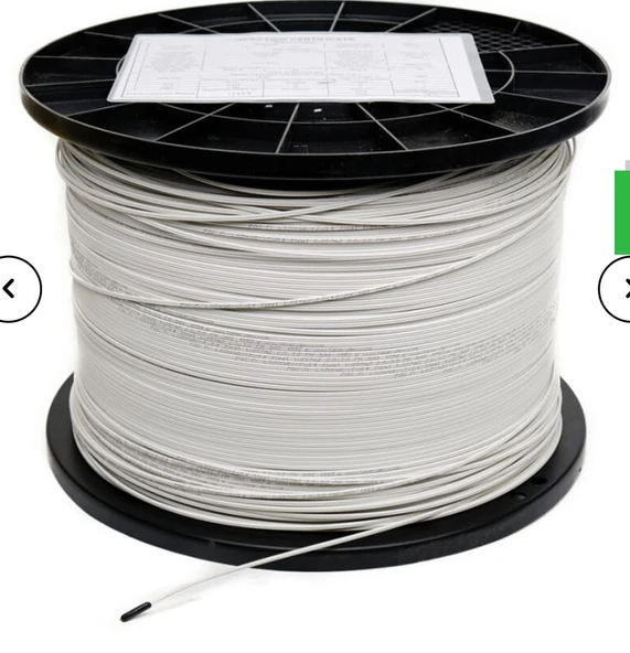Fiber Optik Kablo Drop İç Mekan (1 Core) 2x0.4mm Stell 2,0x 3.00mm LSZH (2000 M)