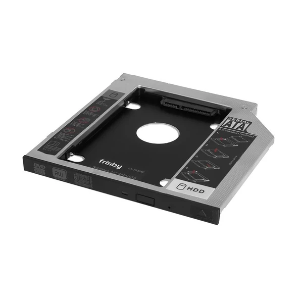 TX 9.5mm NB Optik Sürücü 2.5 HDD Yuva Dönüştürücü - 1
