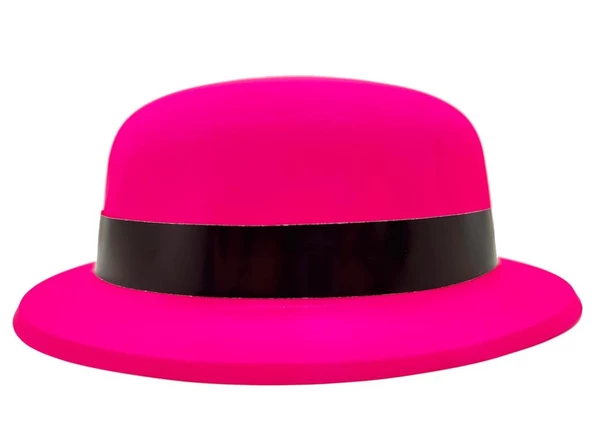 Nessiworld Neon Partisi Pembe Renk Melon Plastik Parti Şapkası