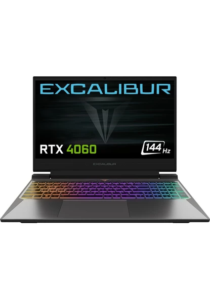 Excalibur G870.1270-DFB0X-B Intel Core i7 12700H 32GB 1TB SSD RTX4060 Freedos 15.6" Taşınabilir Bilg