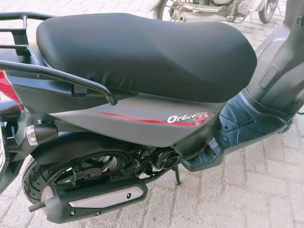 KUMAŞ SELE KILIFI 50CC VE 125 CC MOTORLARA UYUMLU KOLTUK KILIFI - 2