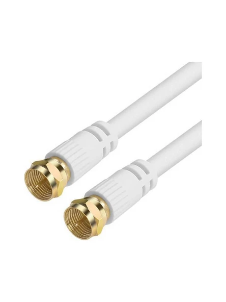 5 M RG6-U6 F Konnektörlü Hazır Uydu Anten Kablosu - 2