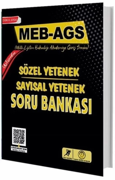 MEB AGS Sözel Sayısal Yetenek Soru Bankası Tasarı Yayınları