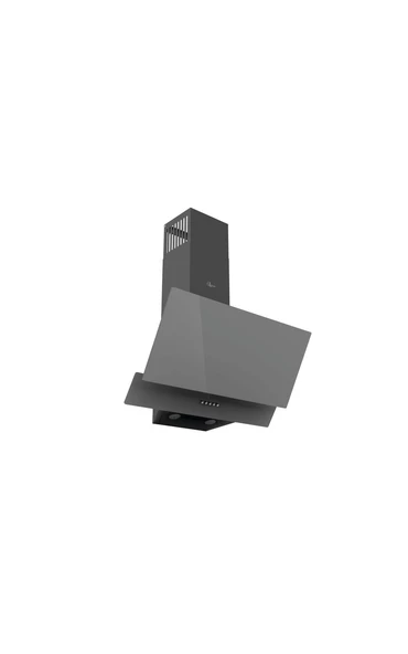 Gl General GLD-054PR EGO 60CM Opal Pure Grey Çift Camlı Ankastre Davlumbaz - 2