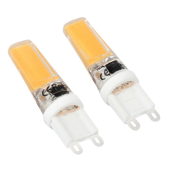 10 ADET G9 LED AMPÜL 9 WATT ( SARI IŞIK ) - 5