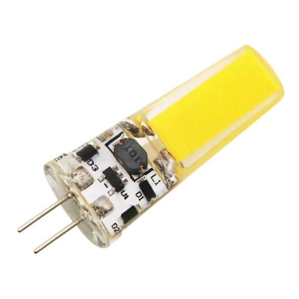 5 ADET 220 VOLT G4 LED AMPÜL 9 WATT ( SARI IŞIK ) - 3