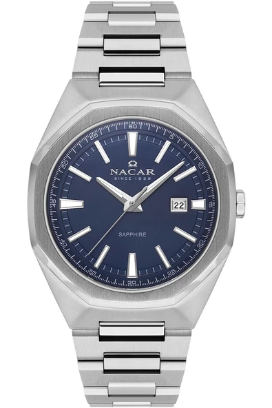 NACAR ÇELİK METAL BAND ERKEK KOL SAATİ NC08-29430494-ALM ürün görseli 1