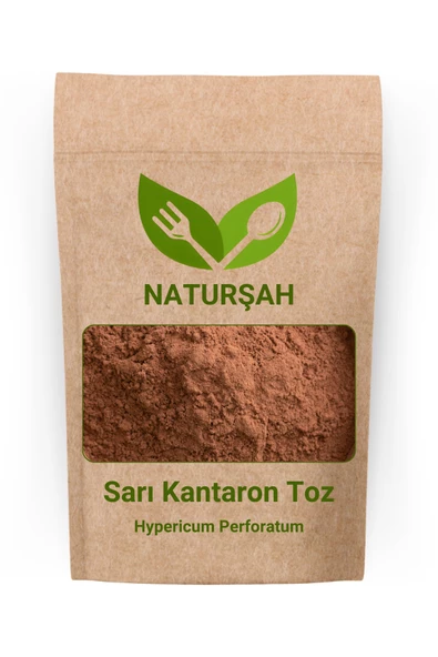 Naturşah Sarı Kantaron Toz-Öğütülmüş (Hypericum Perforatum) 50 Gr