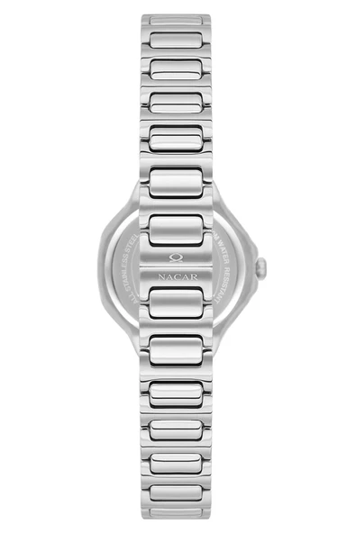 NACAR Safir Metal Kadın Kol Saati NC33-398369-ANMS - 4