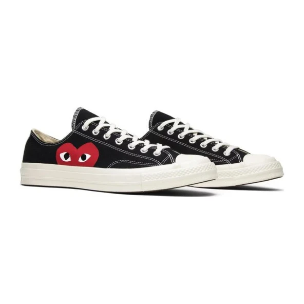 Converse Chuck Taylor All Star x Comme des Garcons Low Play Black White - 3