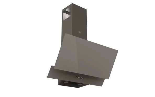 Gl General GLD-054PR EGO 60CM Opal Pure Grey Çift Camlı Ankastre Davlumbaz - 4