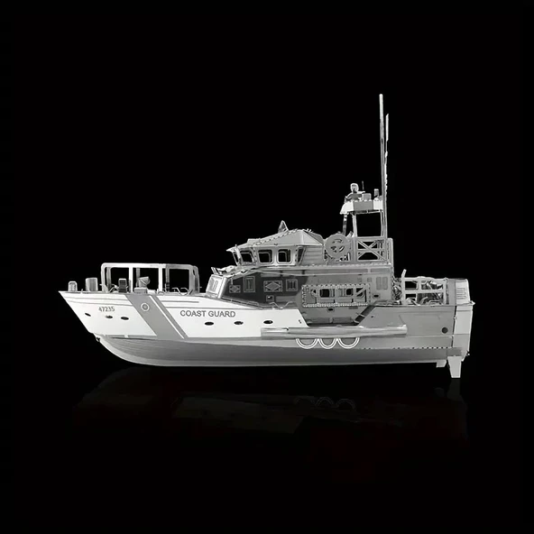 DIY Life Boat Can Kurtaran Botu 3D Metal Puzzle Bulmaca 14+ yaş üstü Hediyelik model - 4