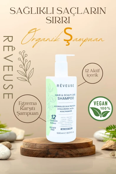 Kolajen Keratin Saç Dökülmesine Karşı Hızlı Saç Uzatan Dolgunlaştırıcı Besleyici Şampuan 500ml - 5