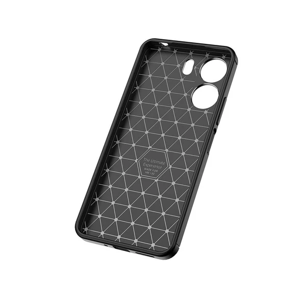 Oppo A3 2024 Kılıf Karbon Silikon Case Kapak - 9