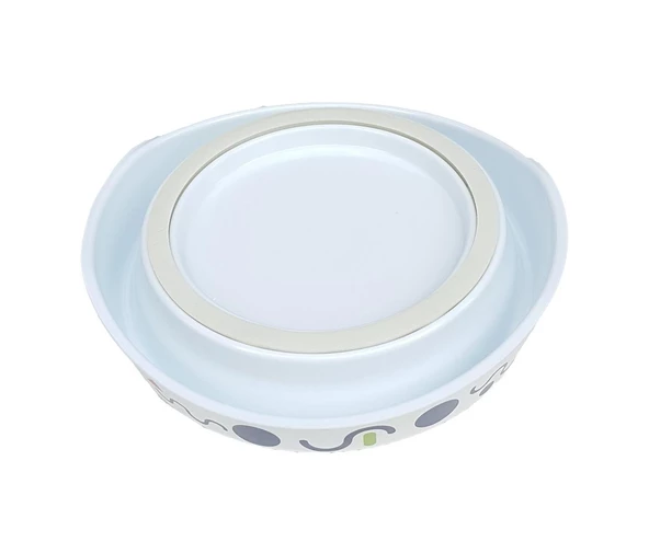 Bobo Kedi Köpek Melamin Mama ve Su Kabı BO-3150A5 230 ML Beyaz - 3