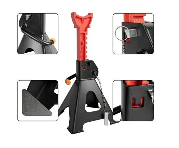 Powerfull 3 Ton Araç Sehpası - 2