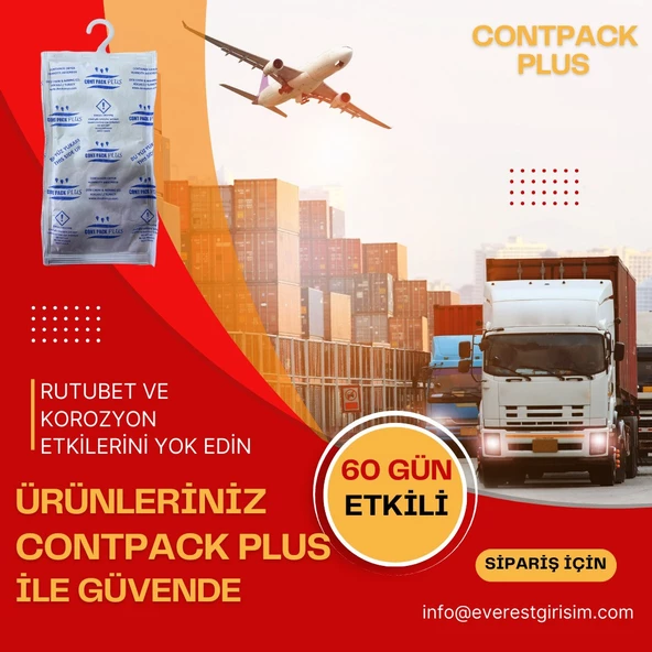 Contpack Plus Konteyner Depolar Özel Nem Alıcı Rutubet Engelleyici Korozyon Önleyici 1 Adet 380 gr - Resim 4