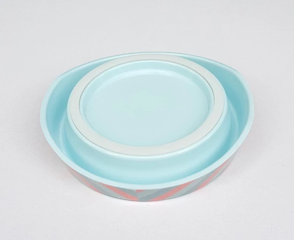 Bobo Kedi Köpek Melamin Mama ve Su Kabı BO-3150A5 230 ML Yeşil - 3