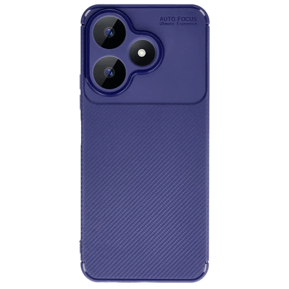 Oppo A3 2024 Kılıf Karbon Silikon Case Kapak - 3
