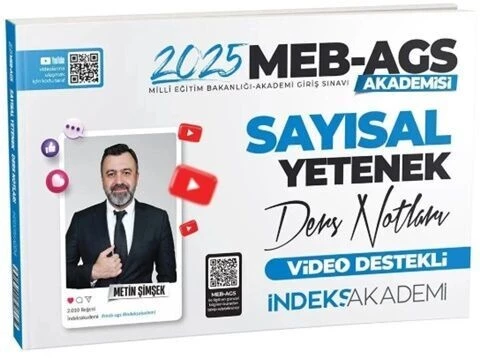 2025 MEB AGS Akademisi Sayısal Yetenek Video Ders Notları İndeks Akademi