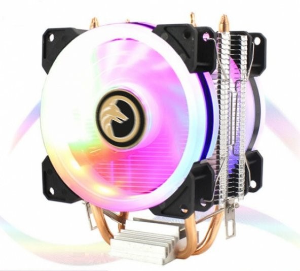 GAMETECH FREEZER HD2.0 AMD/INTEL RAINBOW İŞLEMCİ FANI - 1