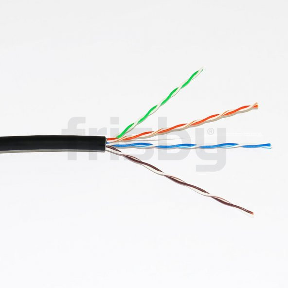 Frisby FNW-CAT525 305m Gigabit CAT5e UTP Dış Mekan Outdoor Kablo - 3