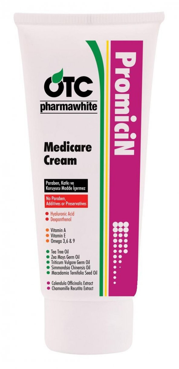 Promicin Medicare Cream Pişik Tahriş Yanık Mantar ve Bakım Kremi 100 ml
