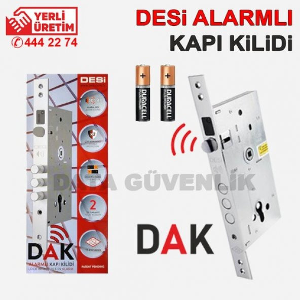 Desi Alarmlı Kapı Kilidi Dak Kilidi Kargo Ücretsiz - 2