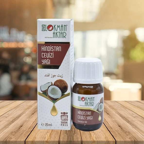 Hindistan Cevizi Yağı 50 ml, Lokman Aktar