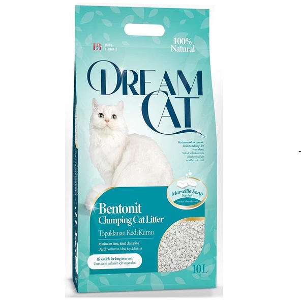 Dream Cat Marsilya Sabunlu Kedı Kumu 10Lt