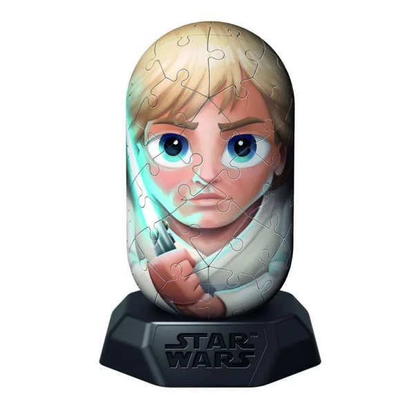 Nessiworld 010135 Hylkies Star Wars - Luke Skywalker 54 parça Puzzle - No:02 - Ravensburger - 2