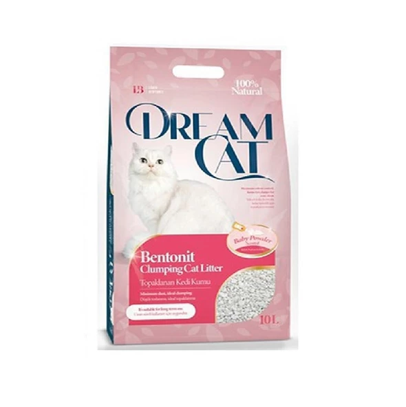 Dream Cat Pudra Kokulu Kedı Kumu 10Lt