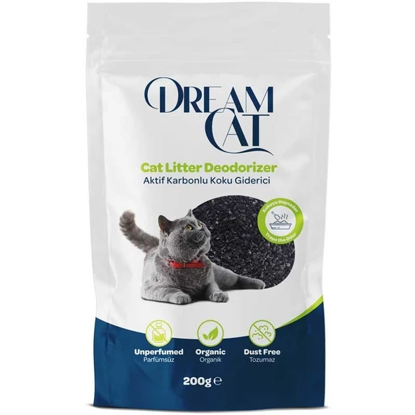 Dream Cat Aktıf Karbonlu Kum Koku Gıderıcı 200Gr - 1