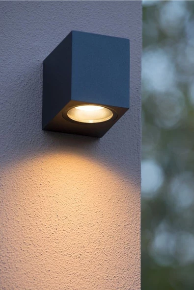 7 Watt Gün Işığı Ledli Dekoratif Tek Yönlü Iç Ve Dış Mekan Duvar Apliği - 3