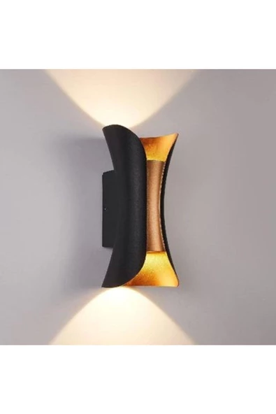 Lagos 10 Watt Abs Plastik Kasa Gün Işığı Dekoratif Led Aplik, Bahçe, Villa Dış Cephe Armatürü - 7