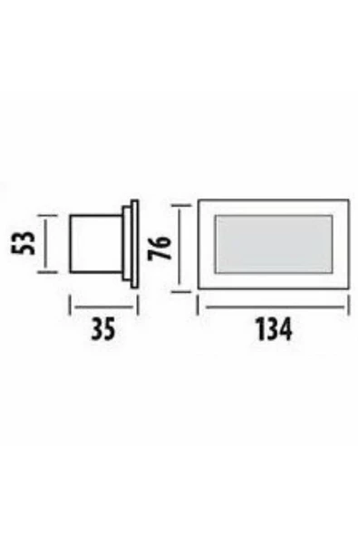 Sensörlü Led Armatür Krd06 Ip20 - 220v Gün Işığı - 2
