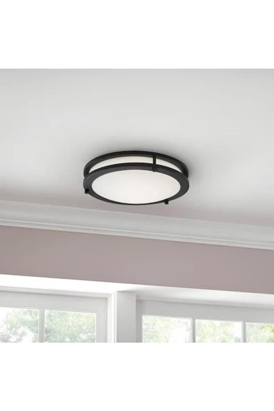 24 Watt, 4000K Soğuk Beyaz Işık Sıva Üstü Led Armatür, Modern Tavan Armatürü, Ledli Tavan Armatürü - 3