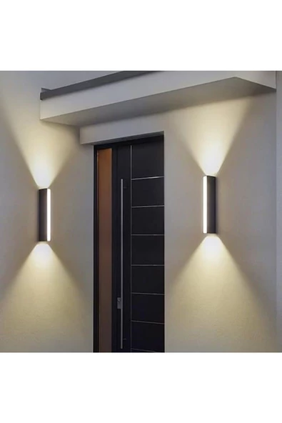 Modern ve Şık Tasarım 8 Watt Gün Işığı Led Armatür, Villa, Kafe, Bar, Otel, Bahçe, Balkon Led Aplik - 4