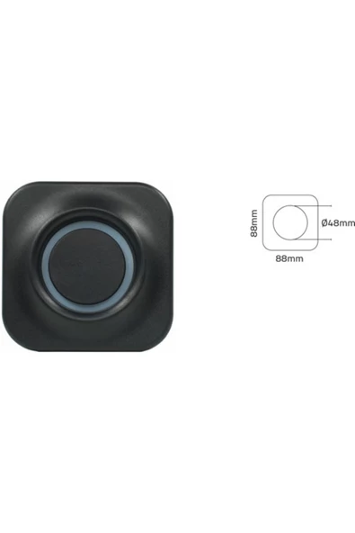 5 Watt Gün Işığı, Siyah Kasa, Sensörsüz Merdiven, Basamak, Koridor, Hol, Antre Armatürü, Led Armatür - Resim 2