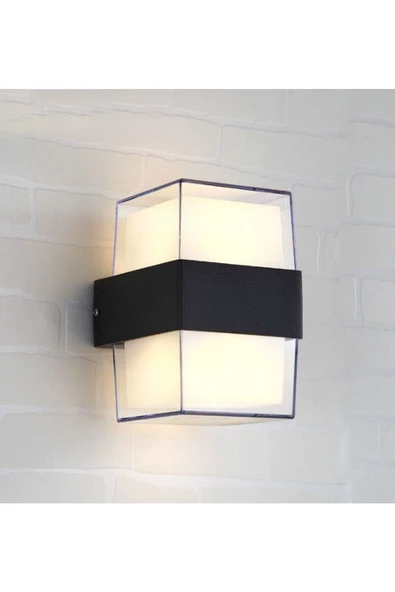 Maravi 10 Watt Gün Işığı Led Aplik, Bahçe, Balkon, Salon, Banyo, Villa Dış Cephe, Kapı Giriş Apliği - 7