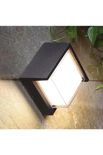 12 Watt 4200 Kelvin Ledli Dış Mekan, Balkon, Bahçe, Duvar, Teras, Kamelya Apliği,led Armatür - 6