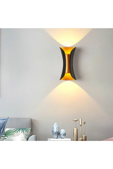 10 Watt Gün Işığı Led Armatür, Villa, Bungalov, Bahçe, Balkon Apliği, Modern Led Aplik, Şık Armatür - 3
