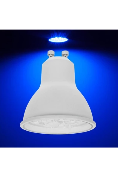 Gu10 Duy 7 V. Ampul - Mavi Işık ürün görseli 1